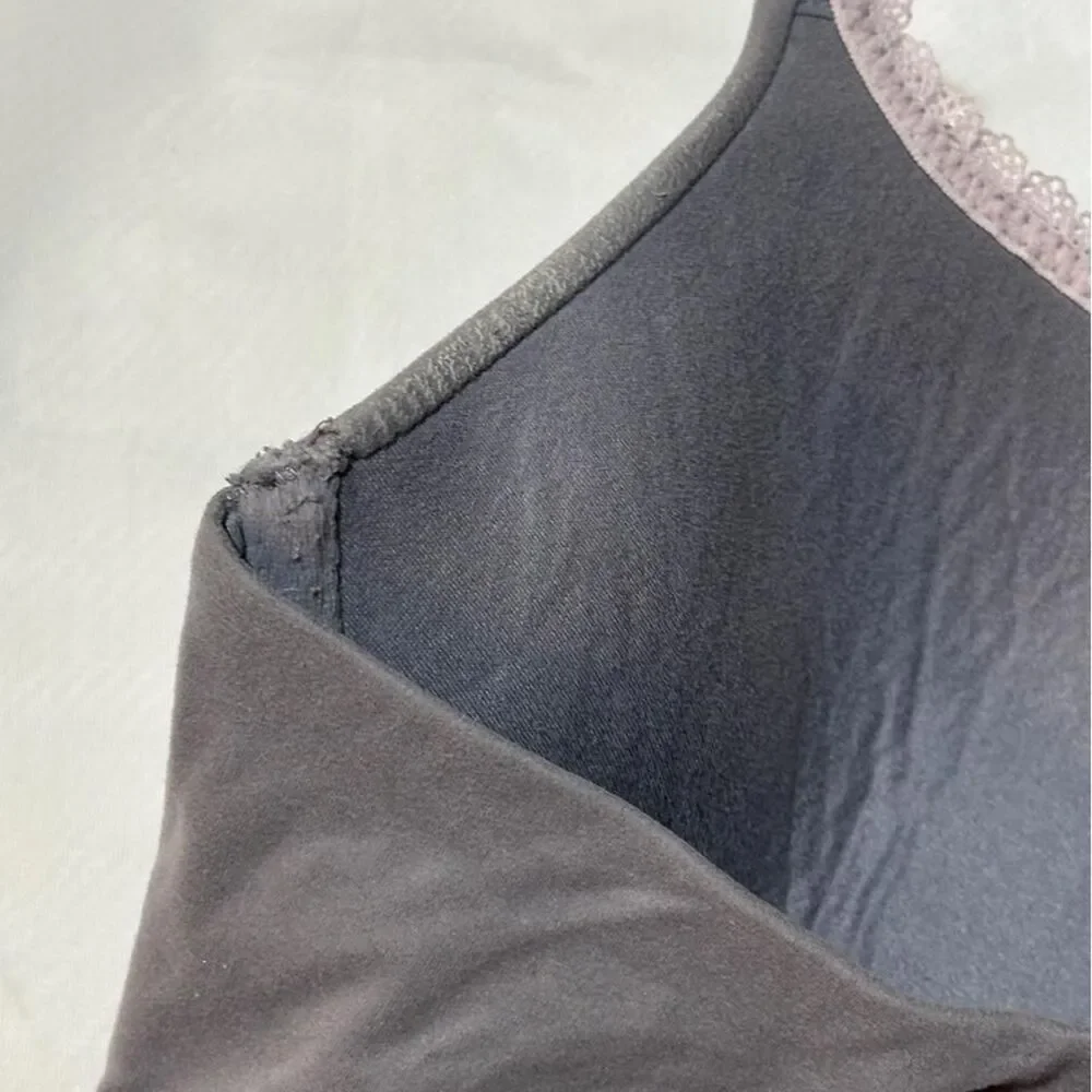 Victoria-s-secret Women's Grey and Blue Bra